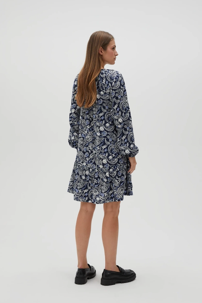 WOMEN'S DRESS L-SU-4608 NAVY