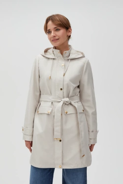 KURTKA DAMSKA L-KU-4610 L.BEIGE