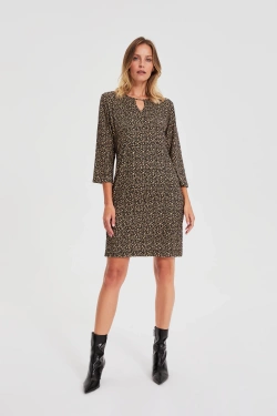 WOMEN'S DRESS Z-SU-4807 BLACK