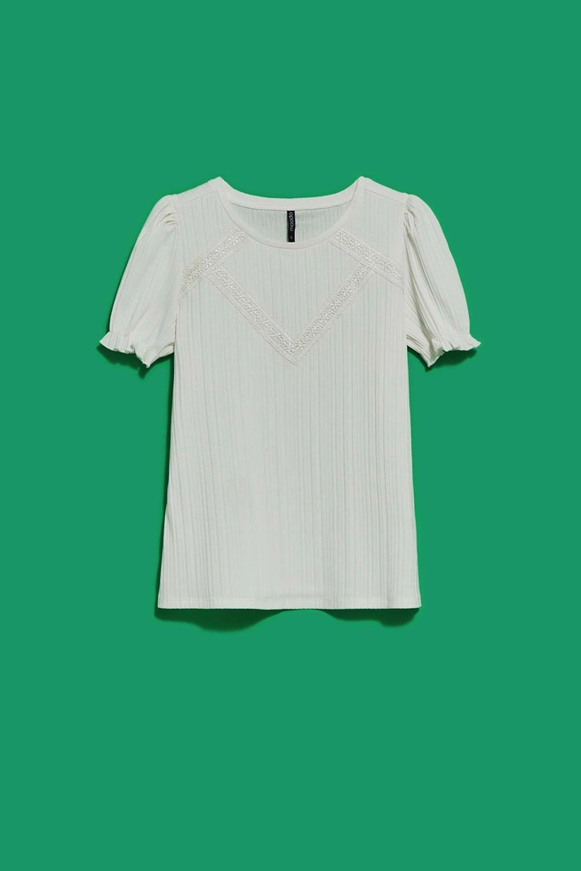 BLUZKA Z-TS-3945 OFF WHITE