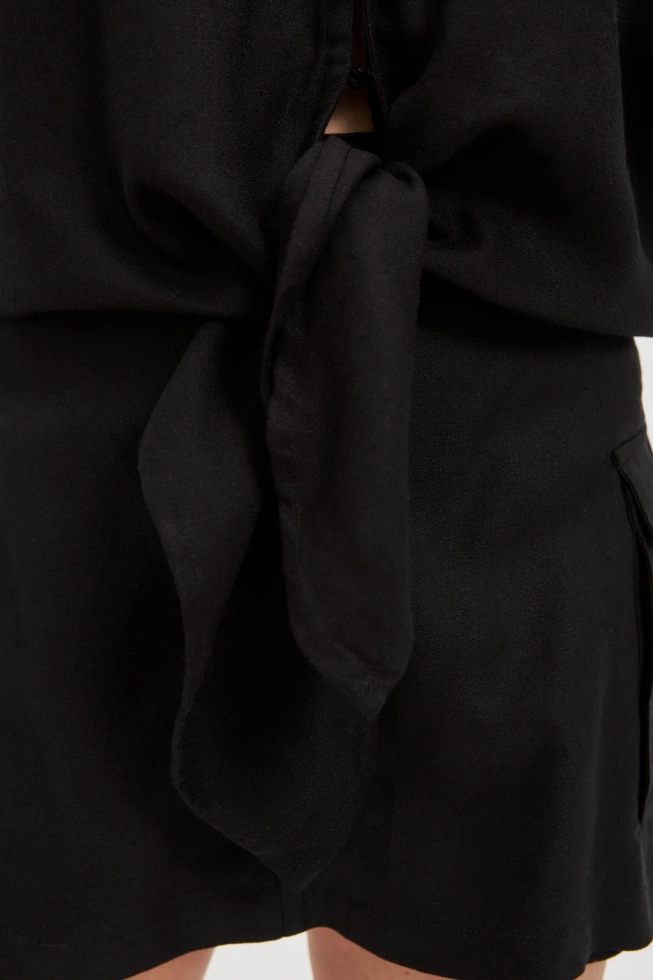 KOSZULA DAMSKA L-KO-4641 BLACK-pakiet