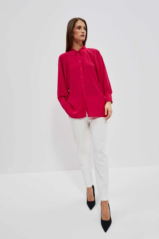 LADIES SHIRT L-KO-4013 STRAWBERRY