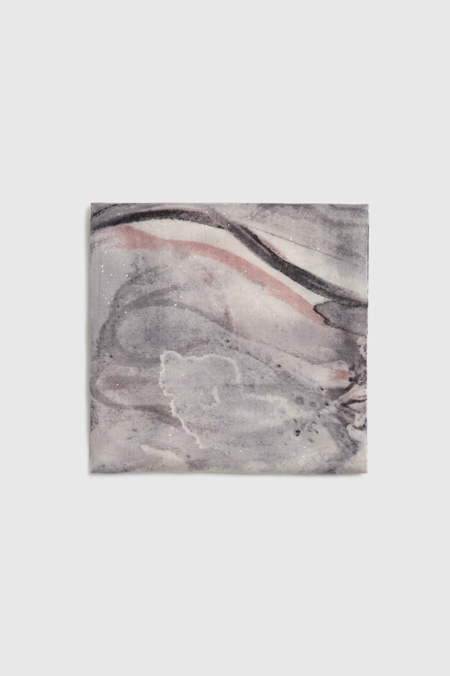 WOMEN'S SCARF L-SZ-4933 DUSTY PINK