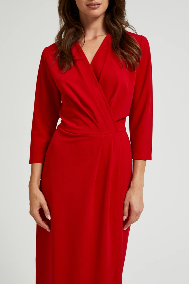 WOMEN'S DRESS Z-SU-4538 RED