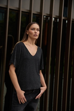 WOMEN'S TSHIRT Z-TS-4830 BLACK