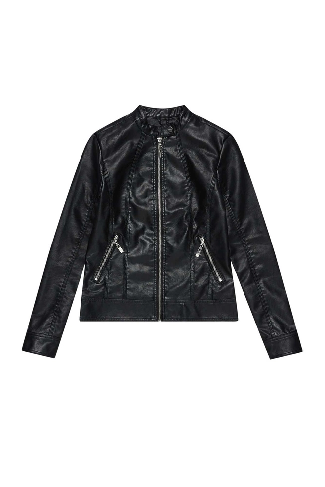 Eco leather jacket