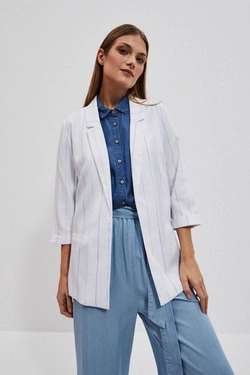 LADIES JACKETS L-MR-4008 WHITE