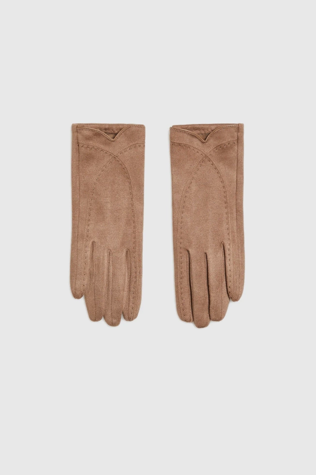 WOMEN'S GLOVES Z-RE-4508 L.BEIGE