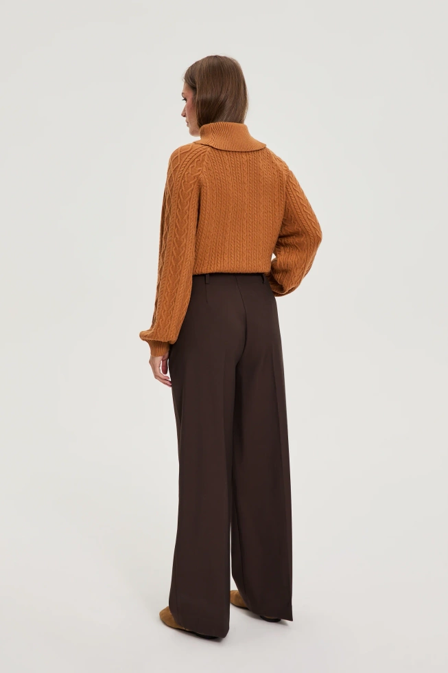 WOMEN'S PANTS Z-SP-4830 BROWN