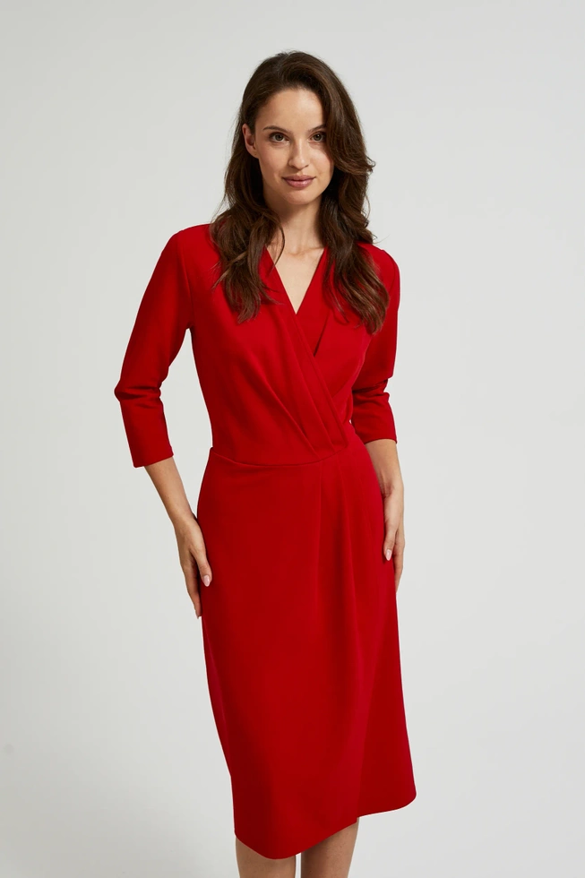 WOMEN'S DRESS Z-SU-4538 RED