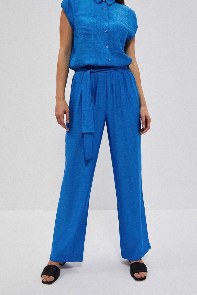 LADIES PANTS L-SP-4027 FRESH BLUE