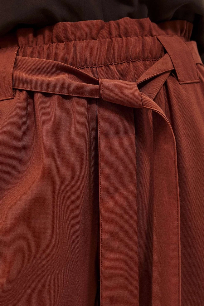 LADIES PANTS L-SP-4012 BROWN