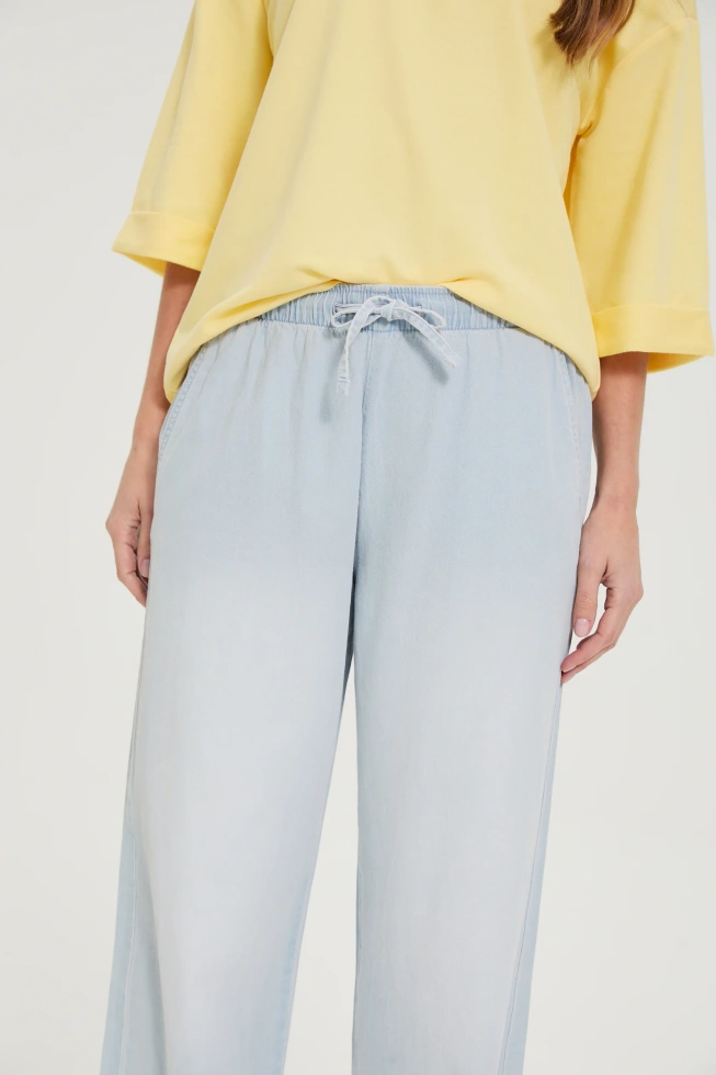 WOMEN'S JEANS L-JE-4910 L.BLUE