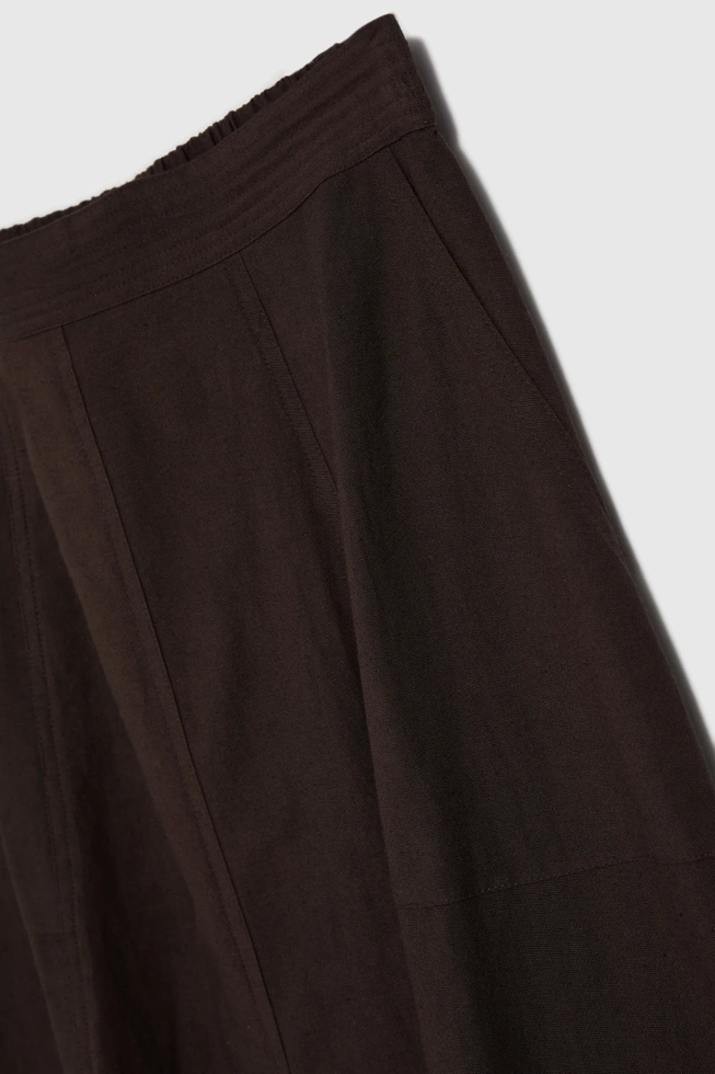 WOMEN'S SKIRT L-SC-4614 D.BROWN
