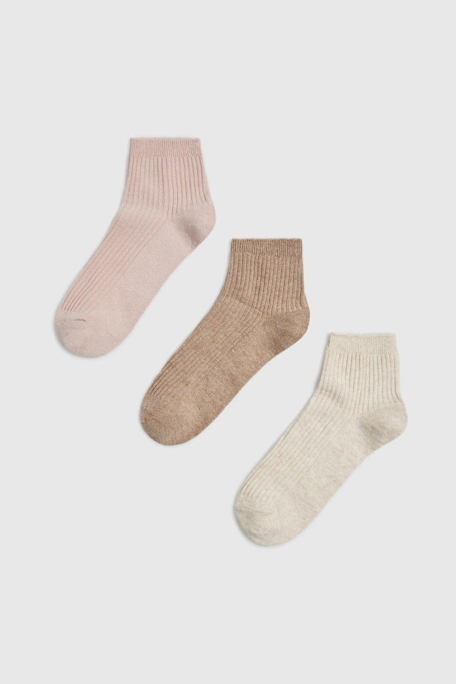 SKARPETKI DAMSKIE Z-SK-4808 BEIGE-pakiet