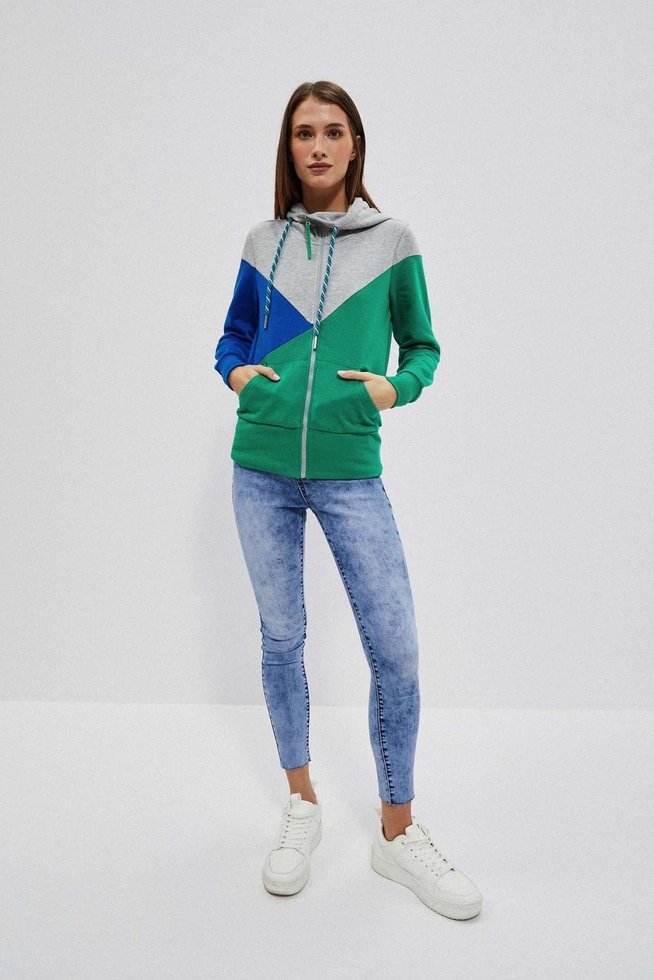BLUZA DAMSKA L-BL-4003 GREEN