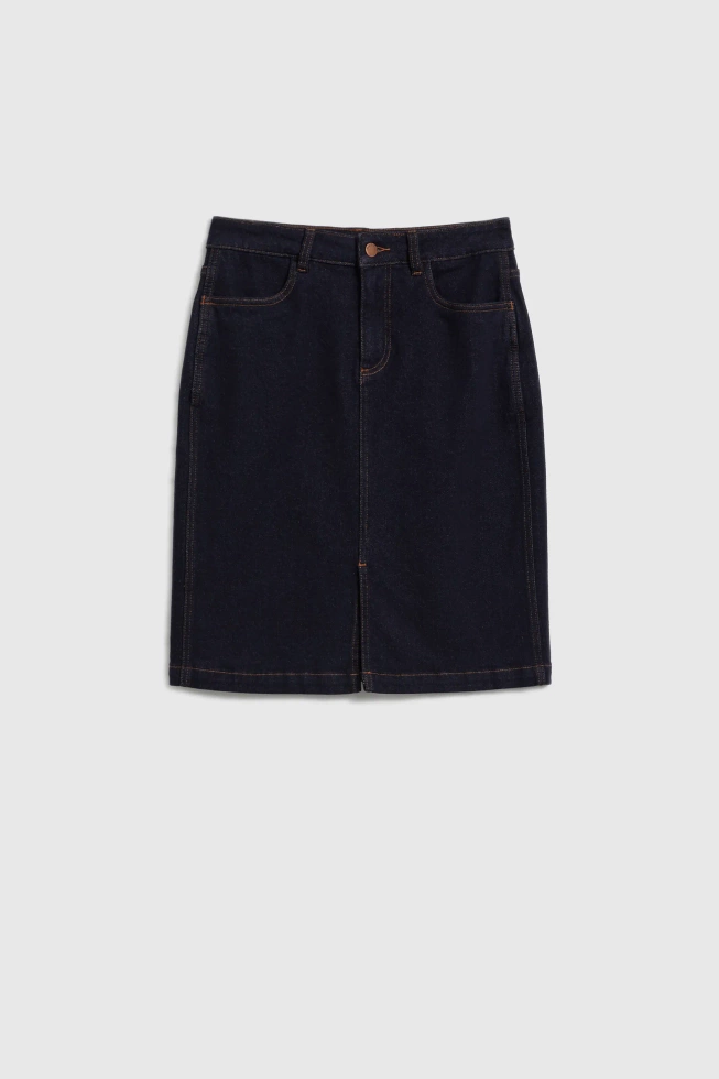 SPÓDNICA DAMSKA L-SC-4900 D.NAVY-pakiet
