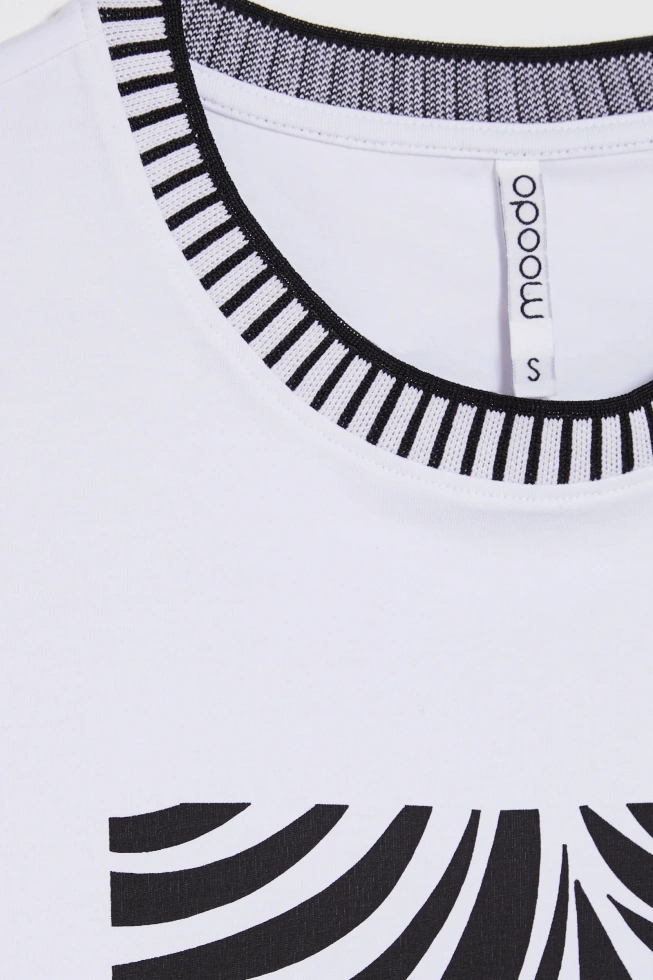 WOMEN'S TSHIRT L-TS-4928 WHITE-set