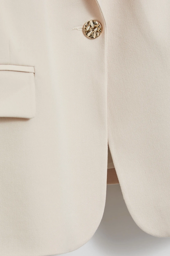 WOMEN'S BLAZER L-MR-4924 L.BEIGE