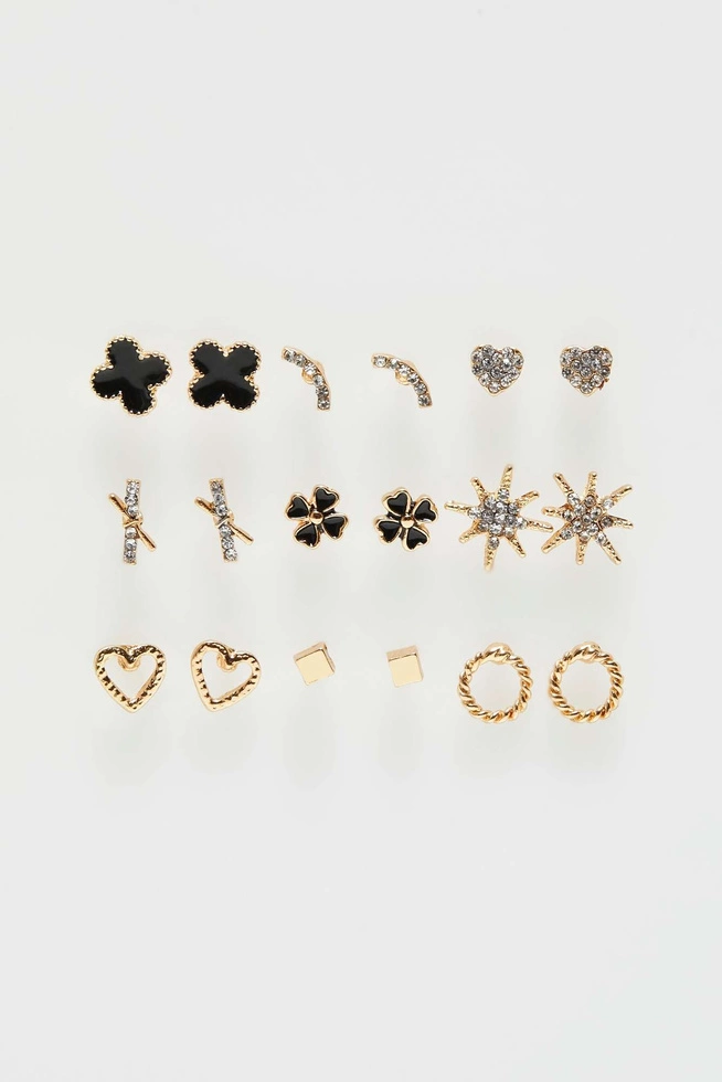 EARRINGS L-KK-4020 GOLD