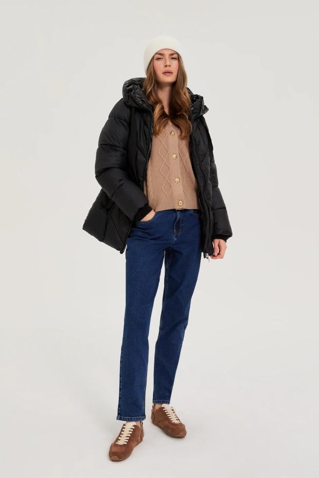 WOMEN'S JACKETS Z-KU-4821 BLACK-set