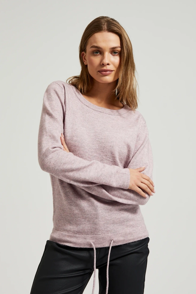 WOMEN'S SWEATER Z-SW-4510 PINK MEL-set