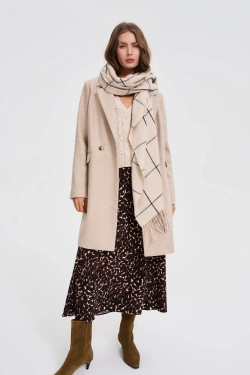 WOMEN'S SCARF Z-SZ-4803 BEIGE