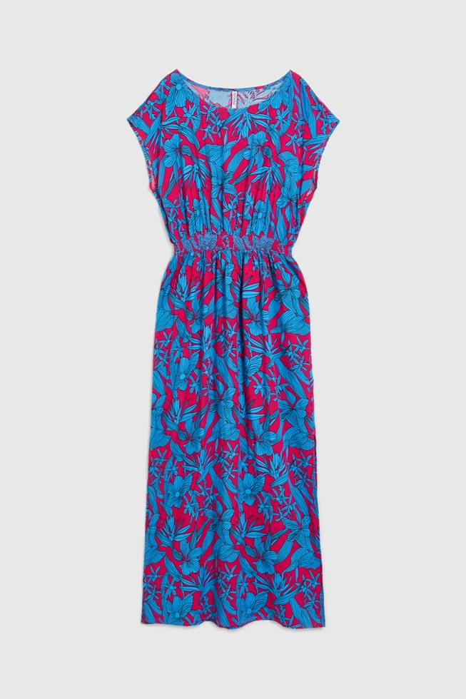 SUKIENKA DAMSKA L-SU-4660 FUCHSIA