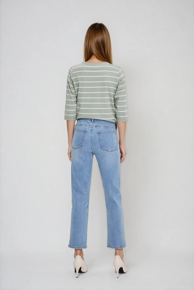 JEANSY DAMSKIE L-JE-4905 BLUE