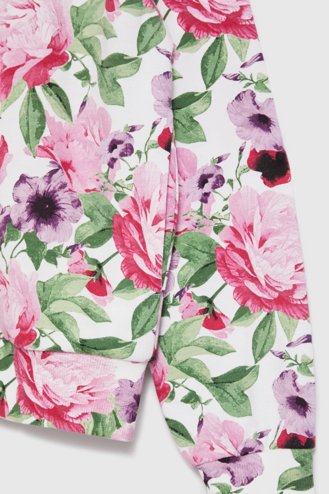 WOMEN'S SWEATSHIRT L-BL-4901 OFF WHITE