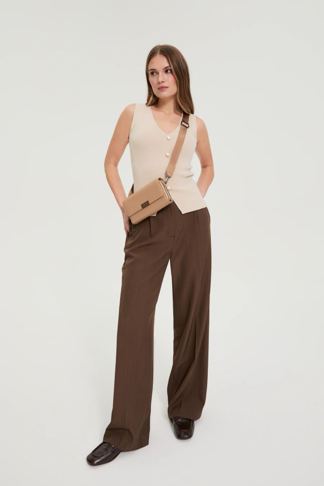 KOSZULKA DAMSKA L-TS-5006 L.BEIGE