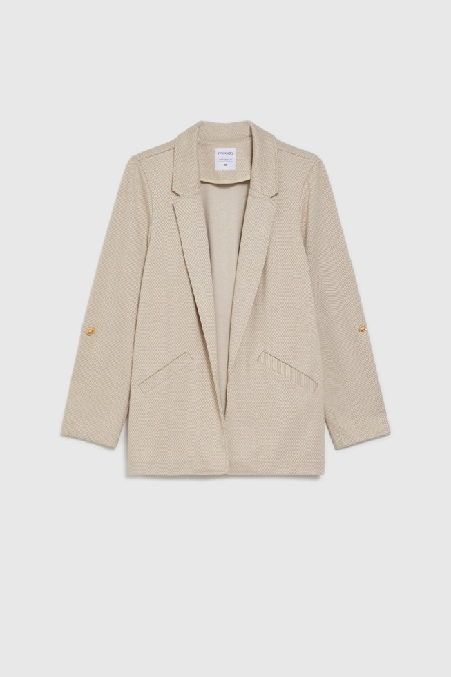 WOMEN'S JACKETS Z-MR-4807 BEIGE