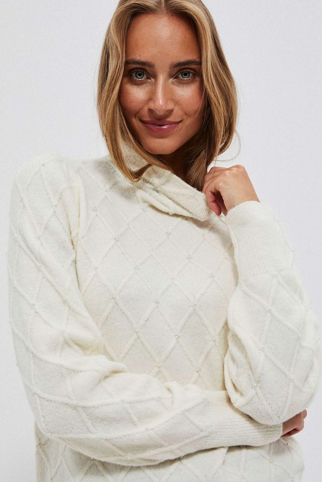 SWETER Z-SW-3933 OFF WHITE