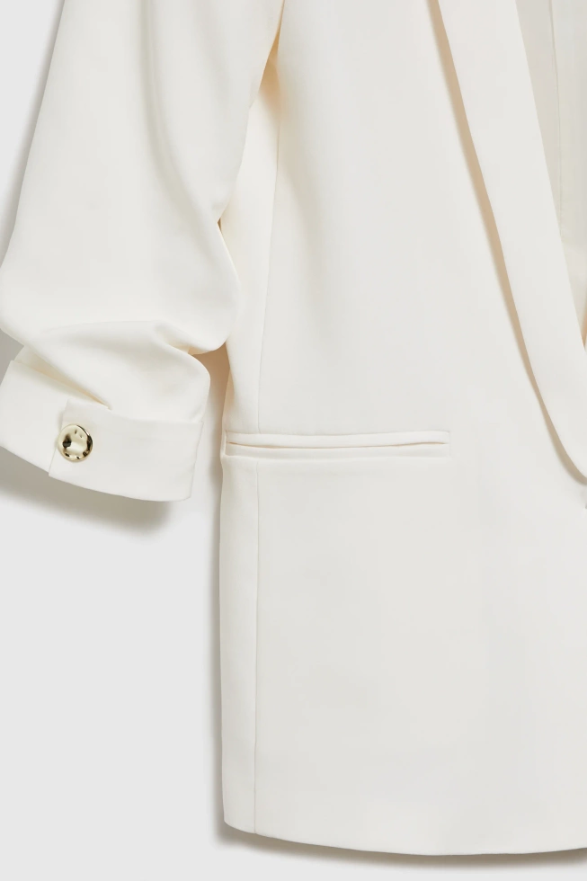 WOMEN'S JACKETS L-MR-4604 OFF WHITE
