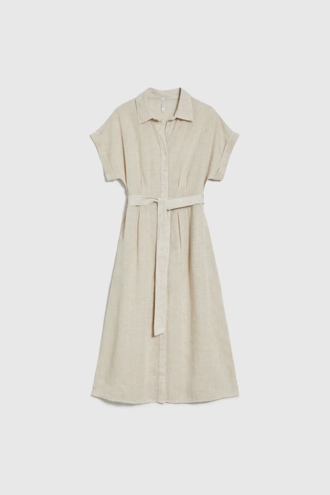 WOMEN'S DRESS L-SU-4642 L.BEIGE