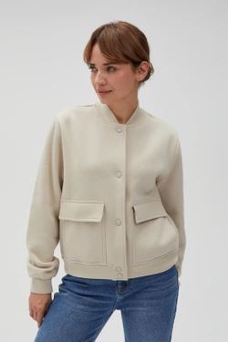 BLUZA DAMSKA L-BL-4610 L.BEIGE