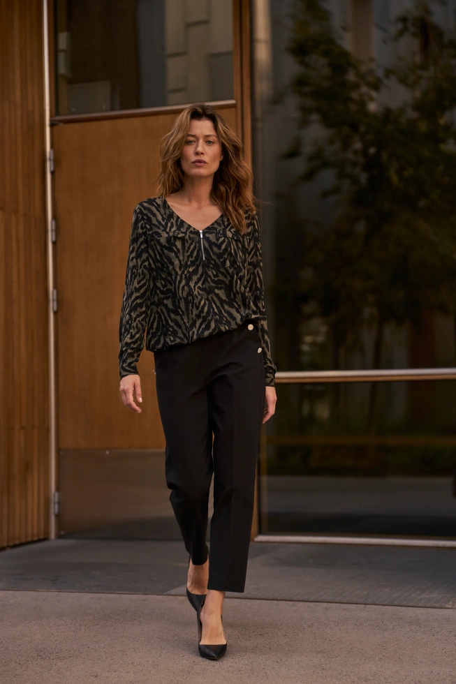 WOMEN'S PANTS Z-SP-4802 BLACK