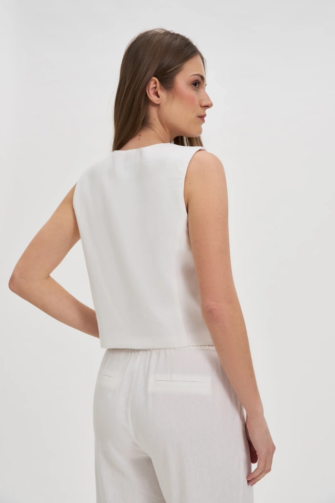 WOMEN'S JACKETS L-KA-4618 WHITE