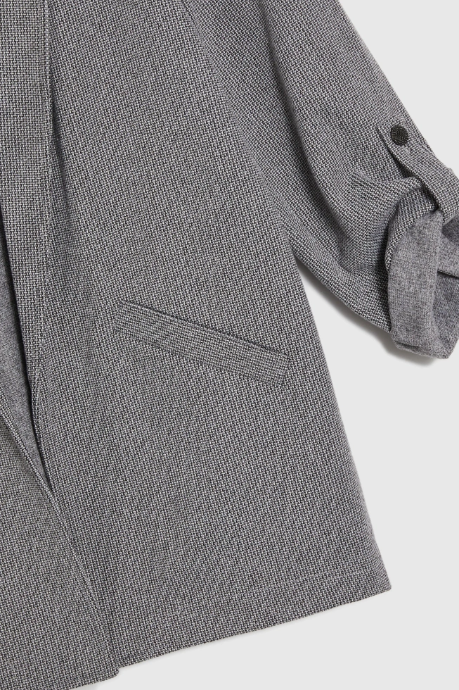 MARYNARKA DAMSKA Z-MR-4809 GREY-pakiet