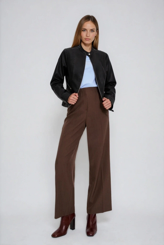 KURTKA DAMSKA L-KU-4914 BLACK