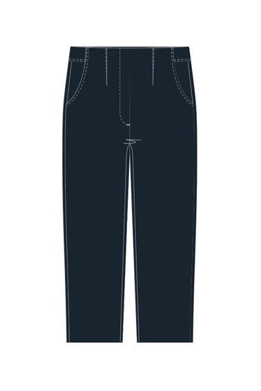 WOMEN'S PANTS L-SP-4615 NAVY-set