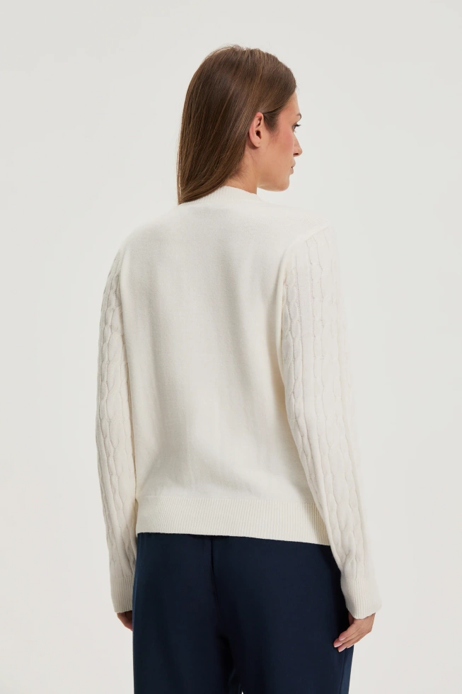 WOMEN'S SWEATER Z-SW-4835 OFF WHITE