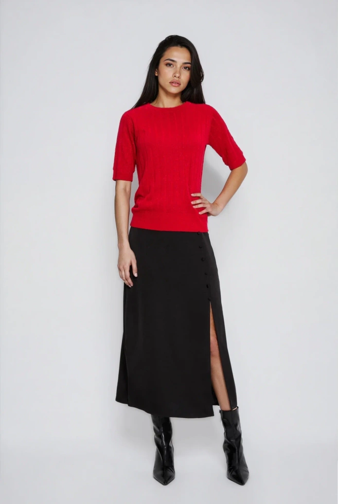 WOMEN'S SWEATER Z-SW-4874 RED