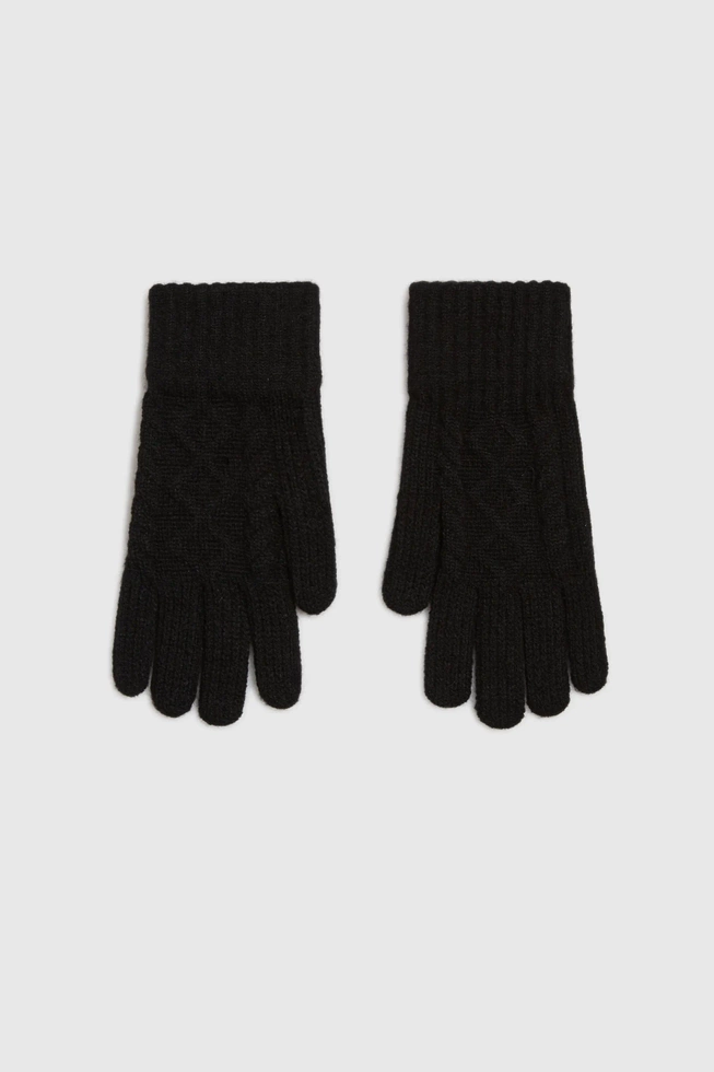 WOMEN'S GLOVES Z-RE-4503 BLACK