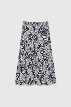 SPÓDNICA DAMSKA L-SC-4921 NAVY