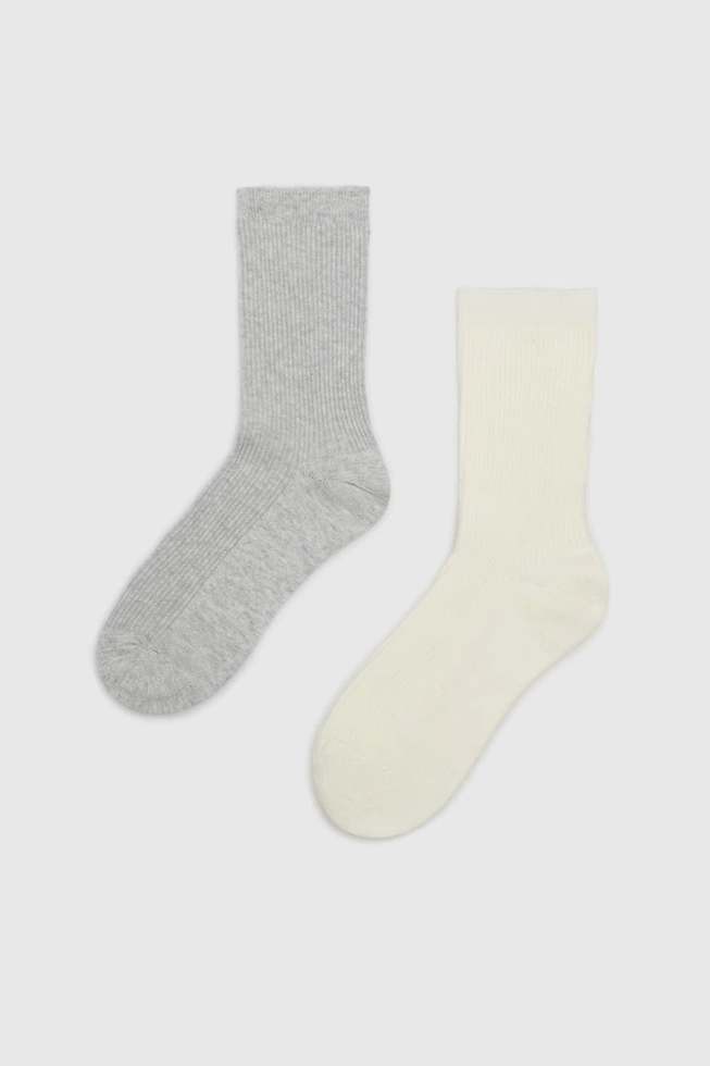 WOMEN'S SOCKS Z-SK-4514 OFF WHITE