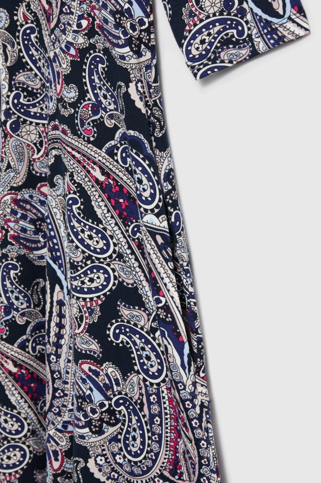 WOMEN'S DRESS L-SU-4908 NAVY