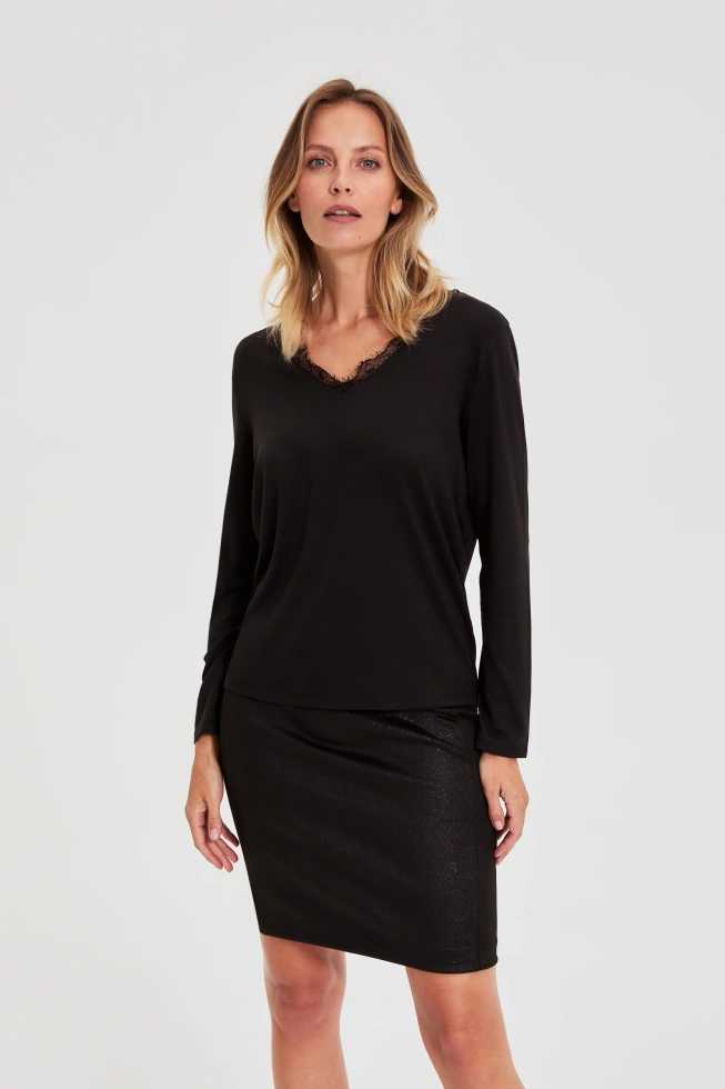 SWETER DAMSKI Z-SW-4814 BLACK-pakiet