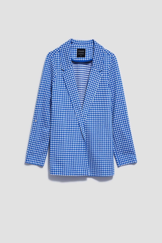 LADIES JACKETS L-MR-4006 BLUE