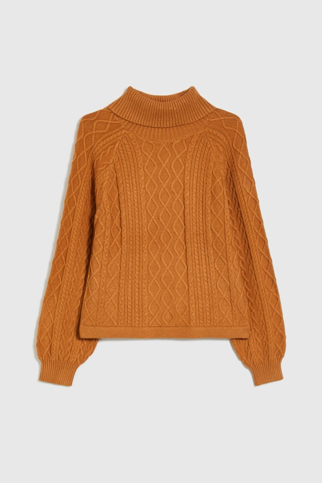 WOMEN'S SWEATER Z-SW-4848 CAMEL